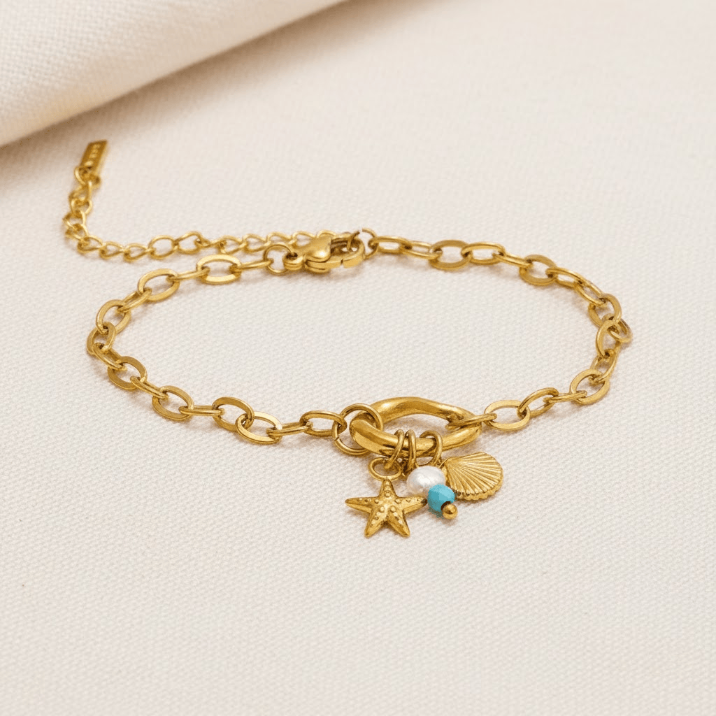 Bracelet Charms avec des Pendants