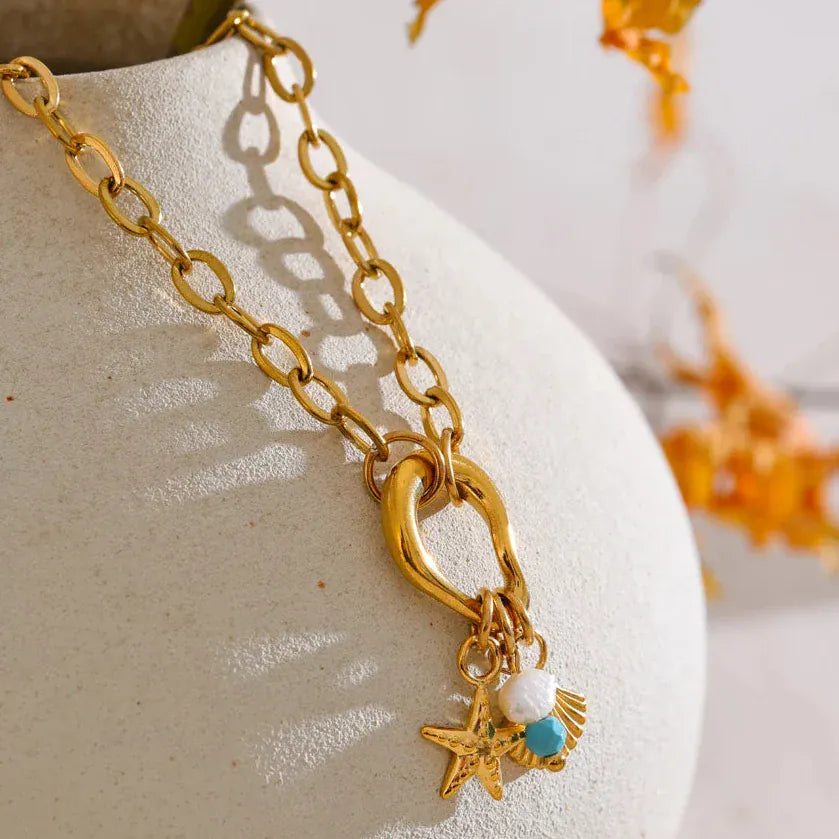 Bracelet Charms avec des Pendants