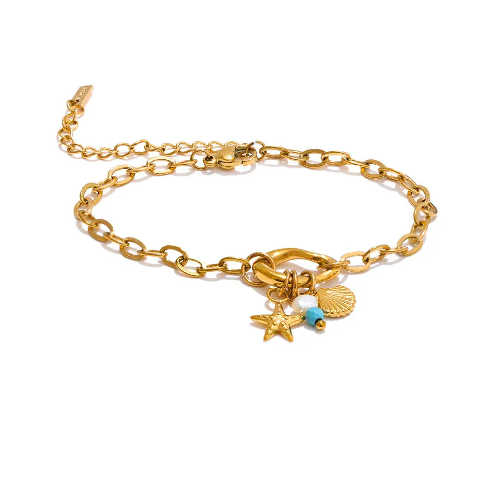 Bracelet Charms avec des Pendants