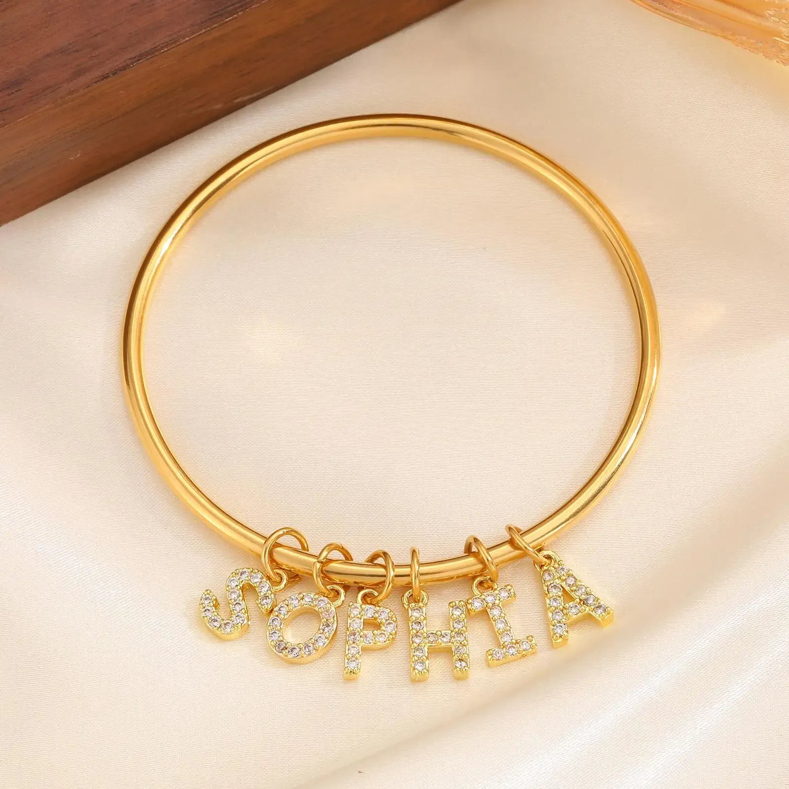 Bracelet Charms Lettre