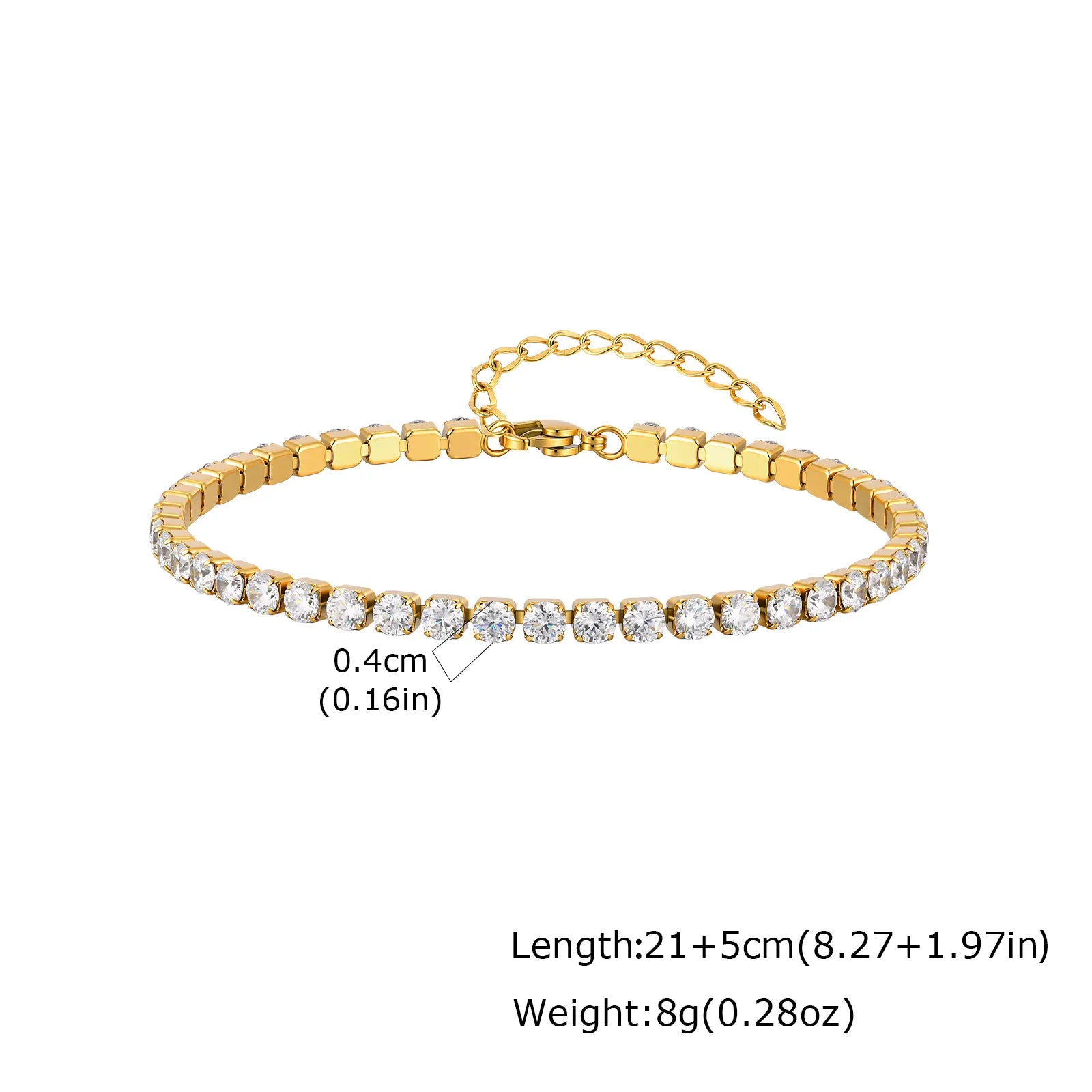 Bracelet de Cheville Diamant