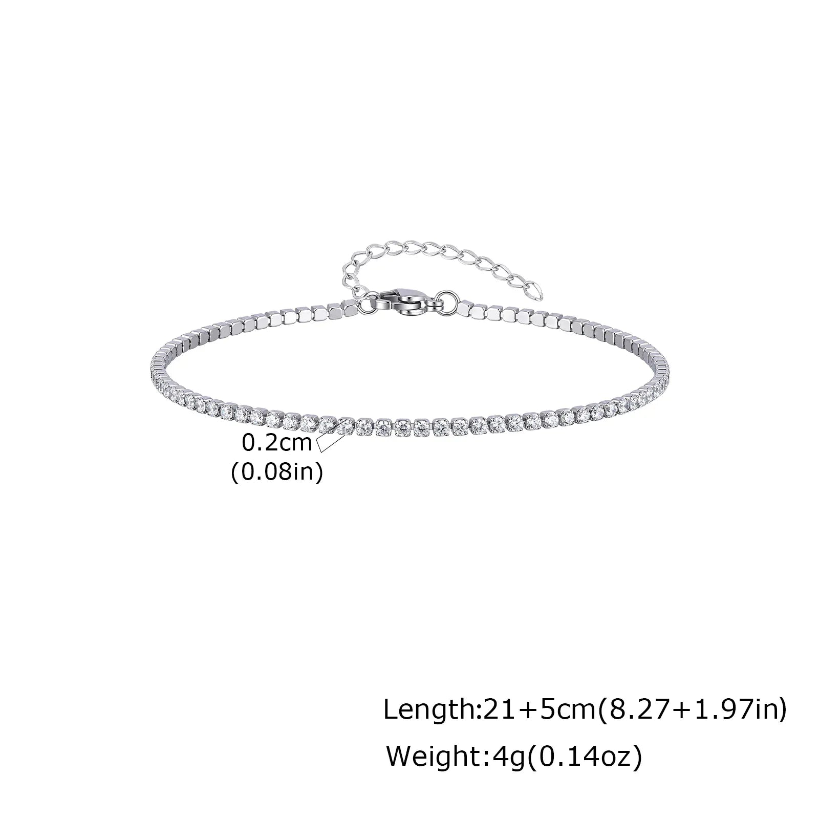 Bracelet de Cheville Diamant