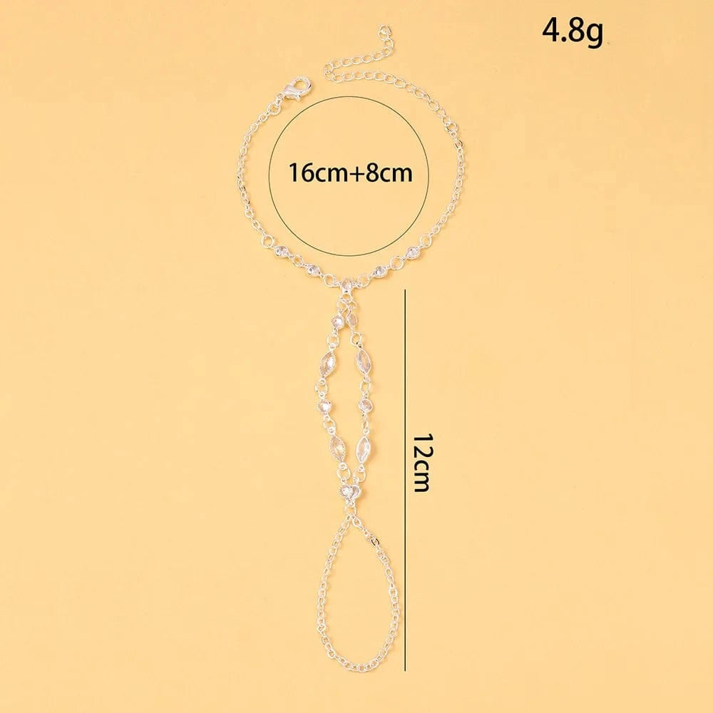 Bracelet de Main Zircon