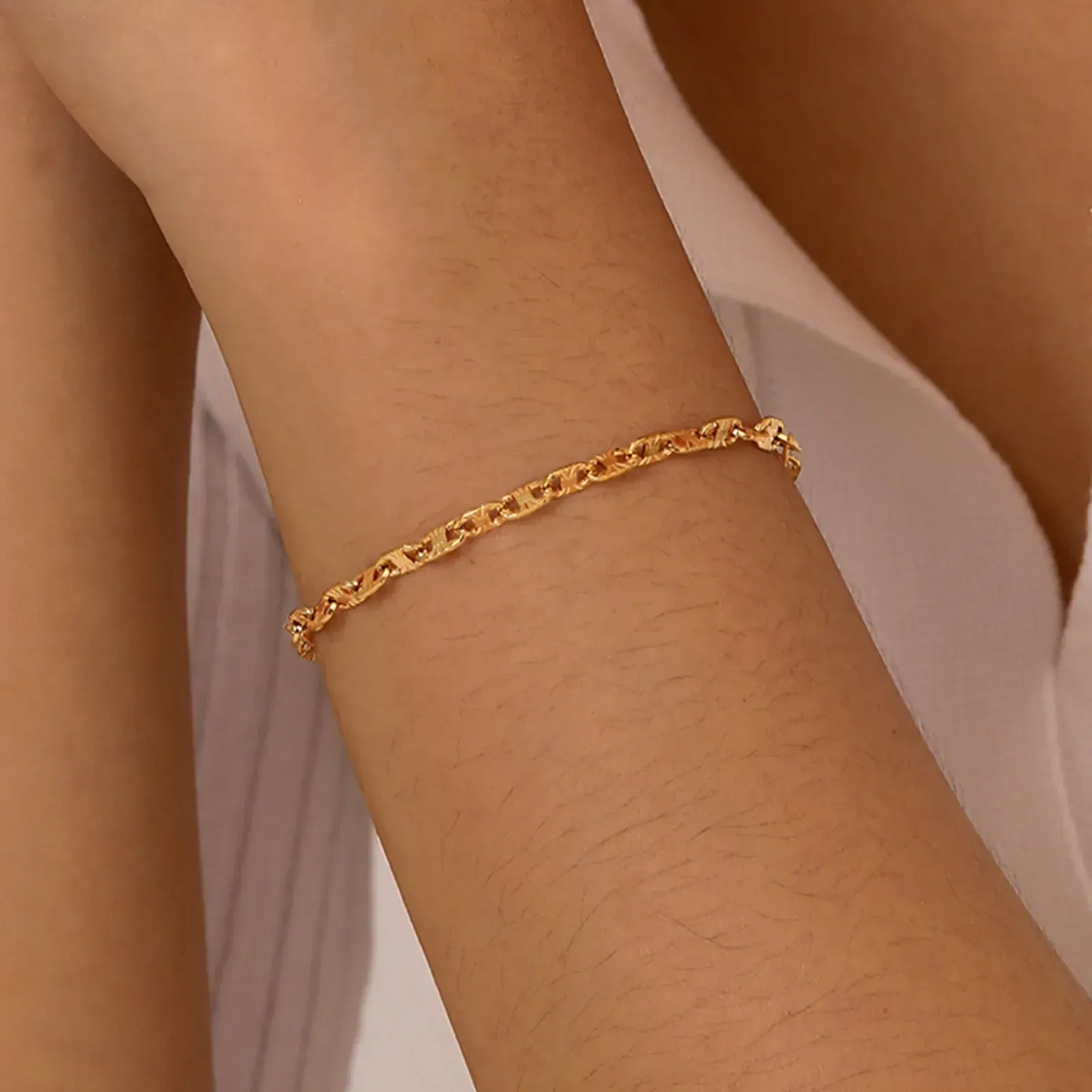 Bracelet Fin Graine de Café