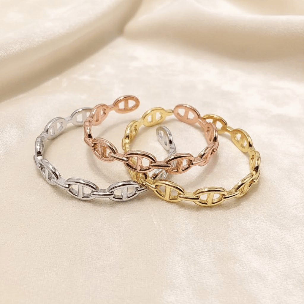 Bracelet Grain de Café Ouvert