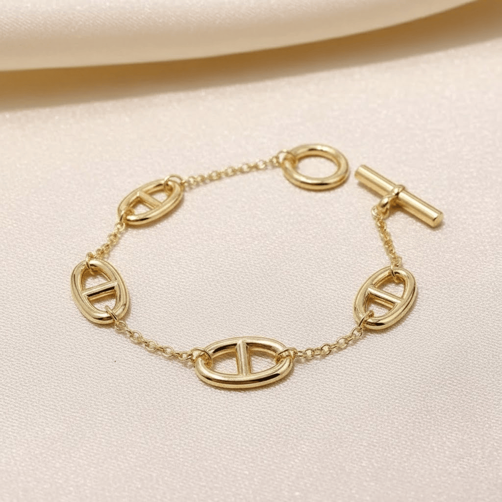 Bracelet Graine de Café Fermoir T