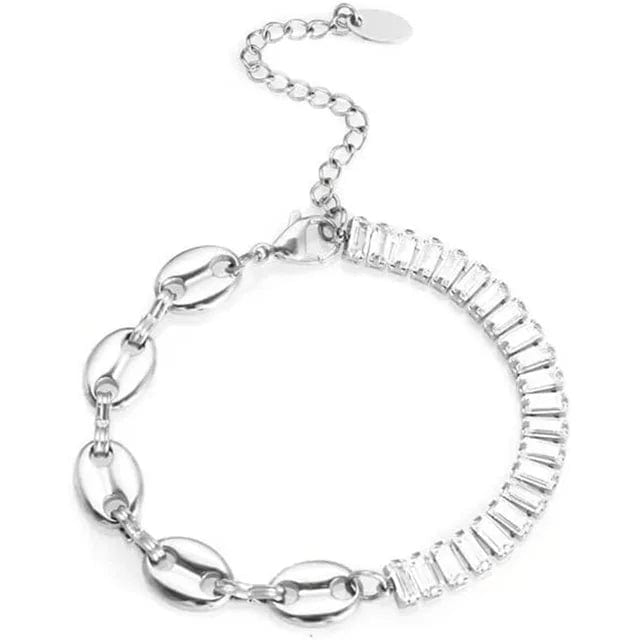 Bracelet Graine de Café Zirconium