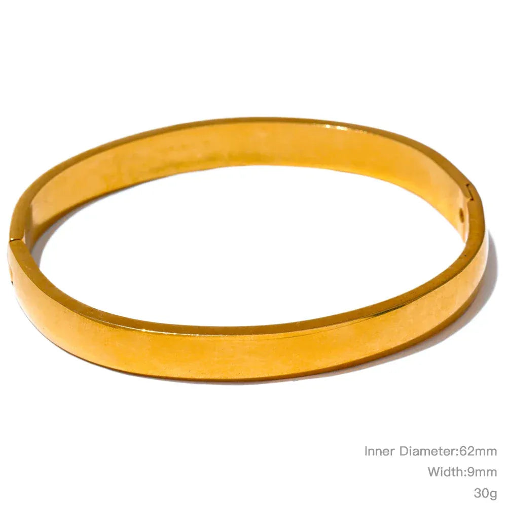 Bracelet Jonc Acier Inoxydable