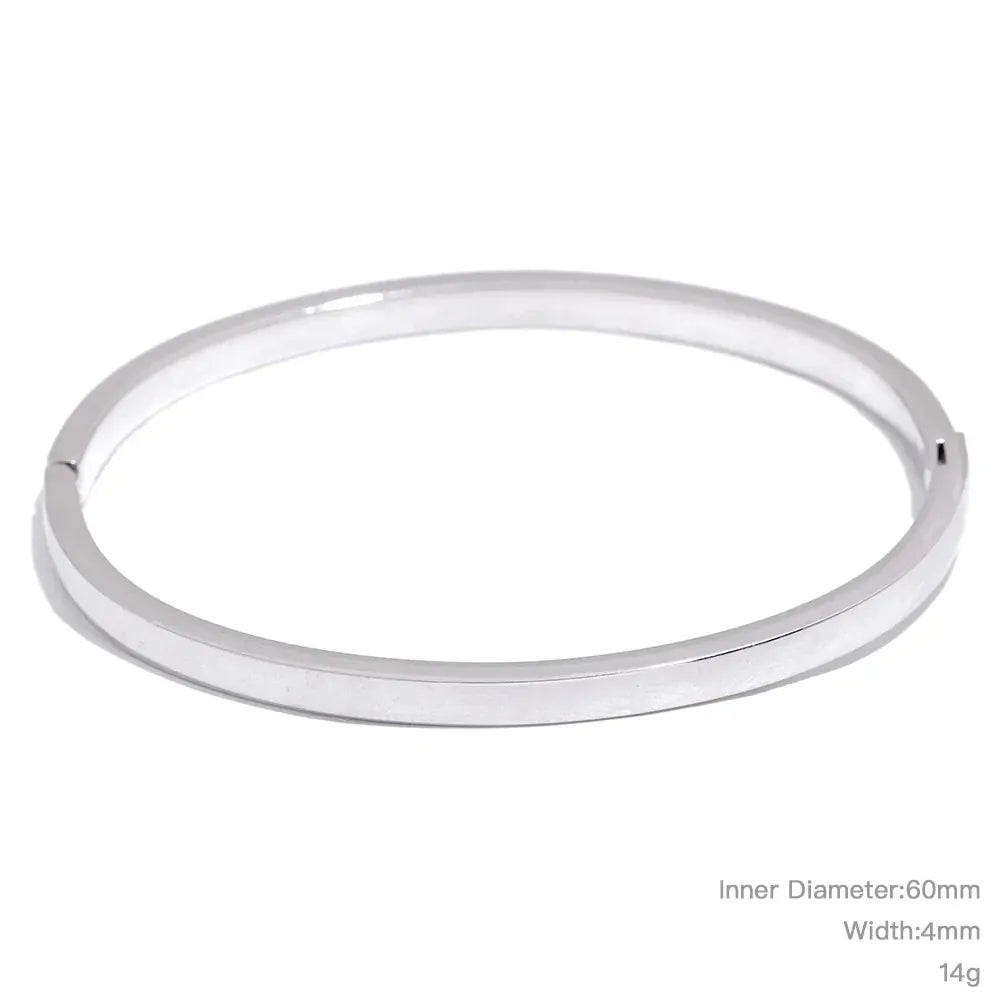 Bracelet Jonc Acier Inoxydable
