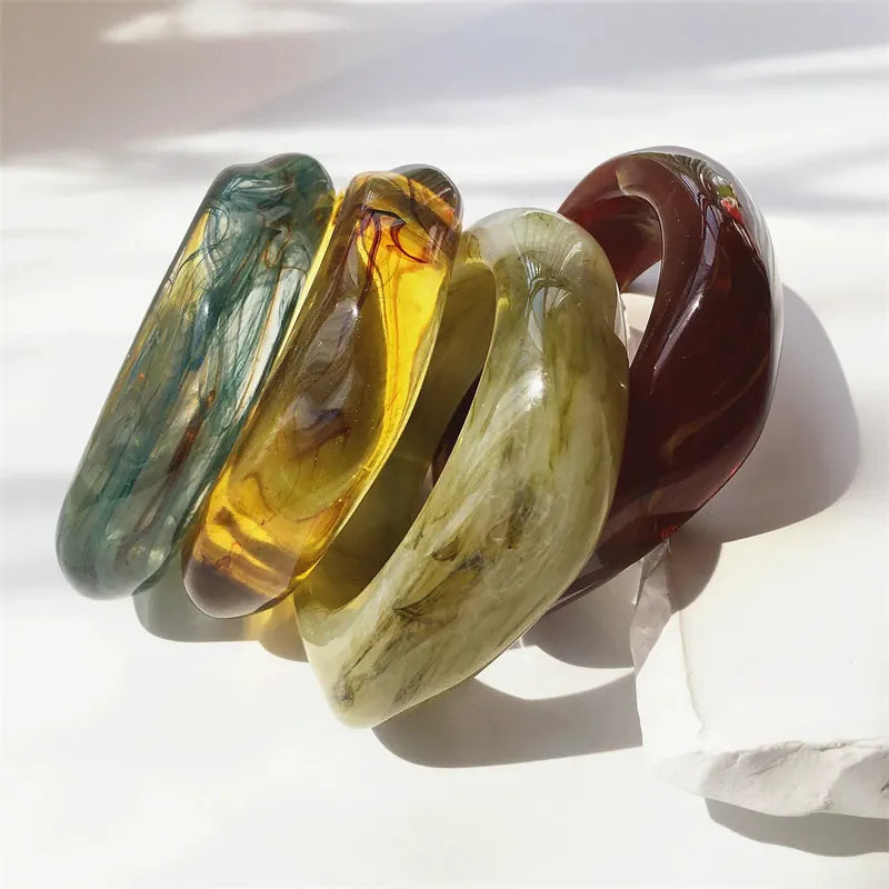 Bracelet Jonc Acrylique