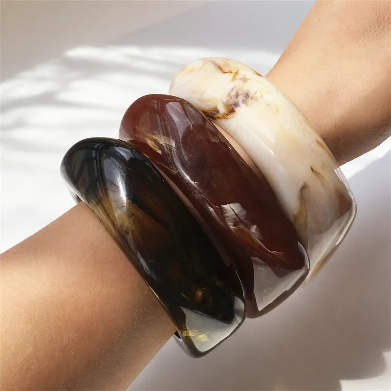Bracelet Jonc Acrylique