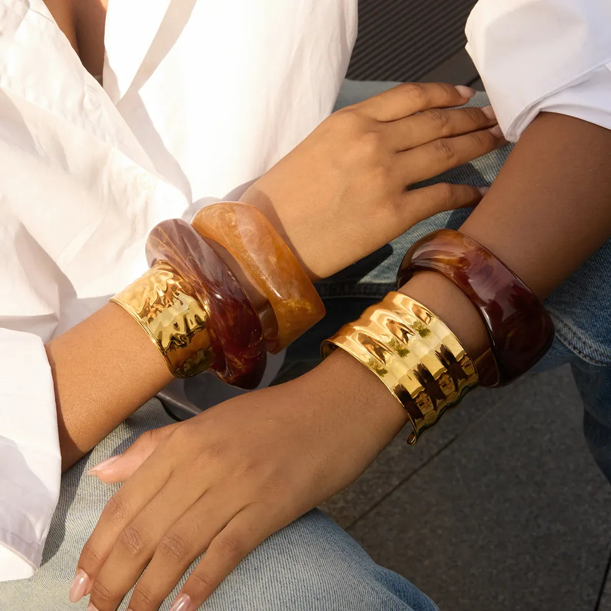 Bracelet Jonc Manchette