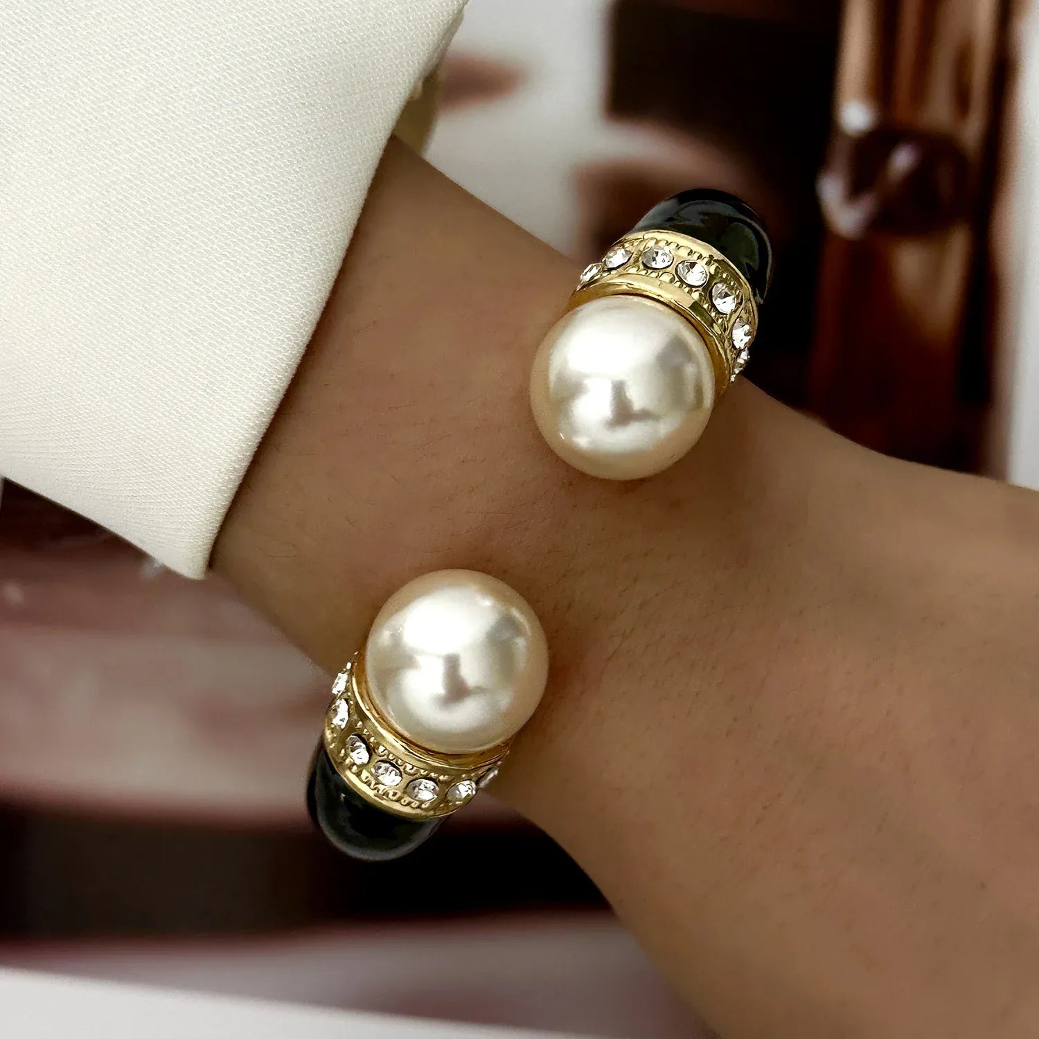 Bracelet Jonc Noir