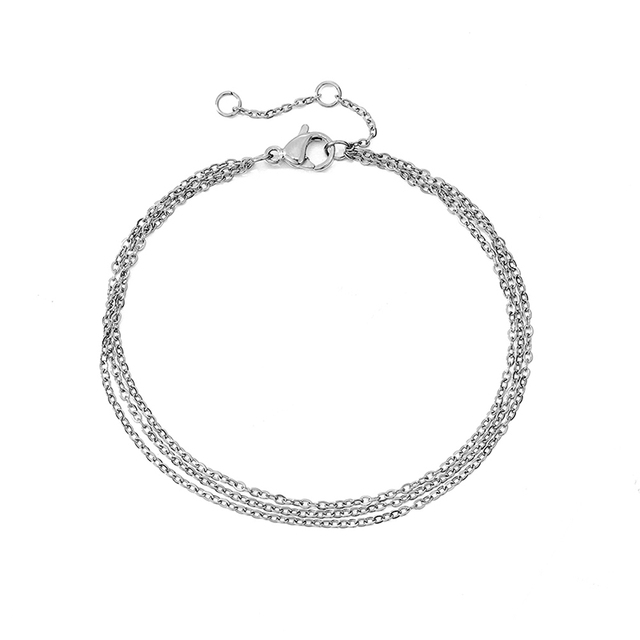 Bracelet maille forcat