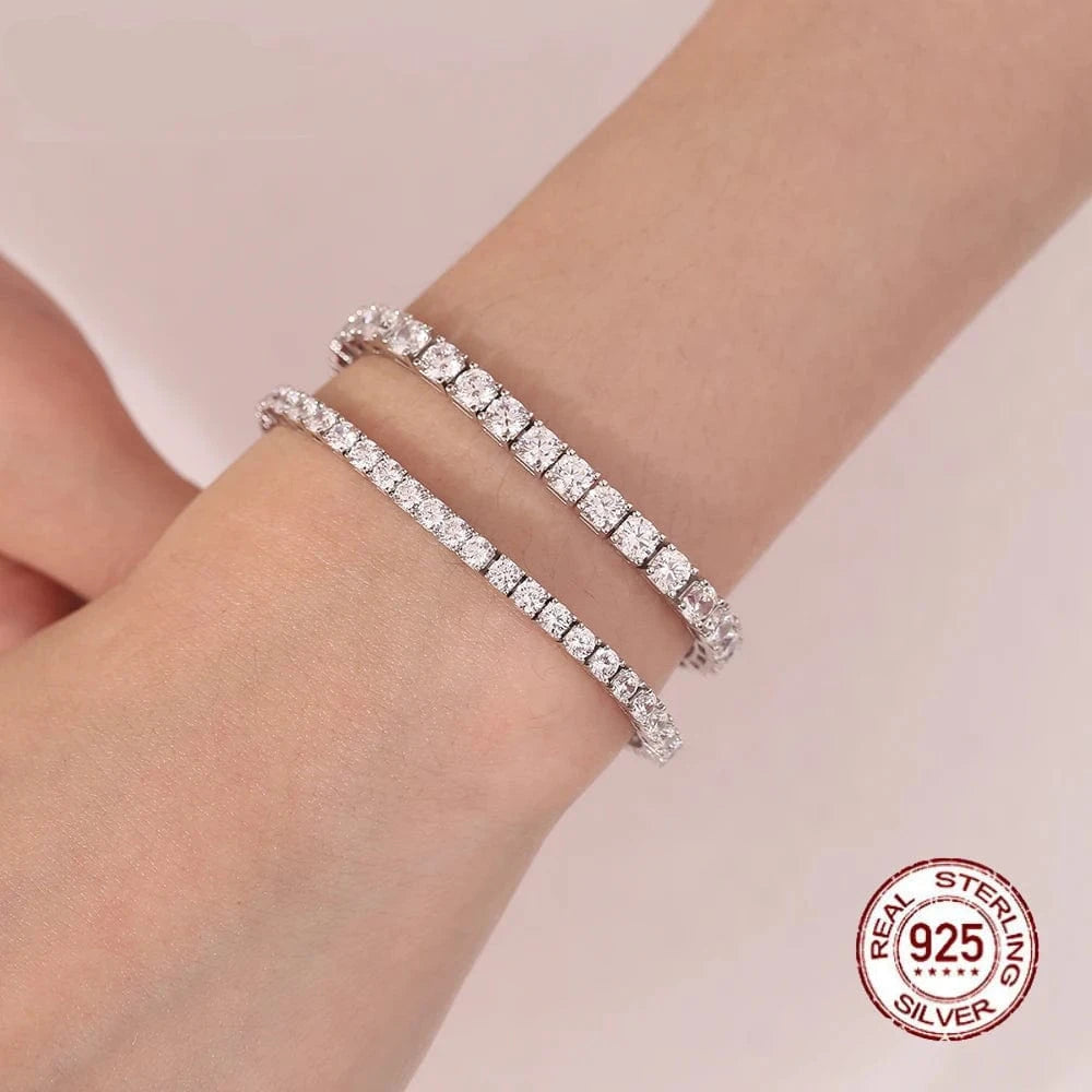 Bracelet Tennis Diamant Femme