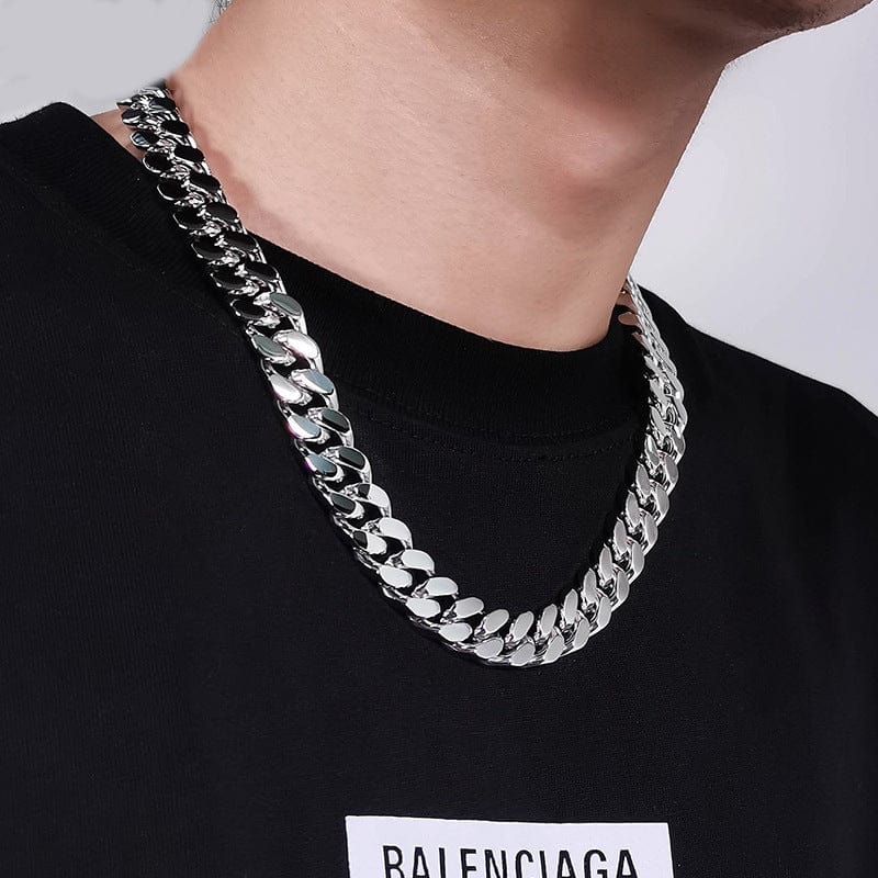 Chaine collier cubain homme