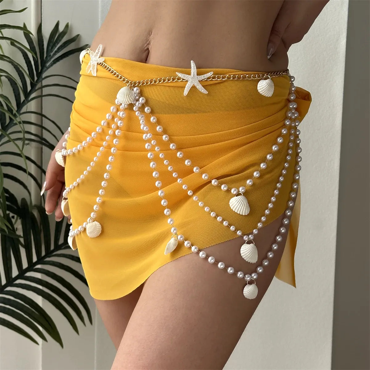 Chaine de Corps Perle Coquillages