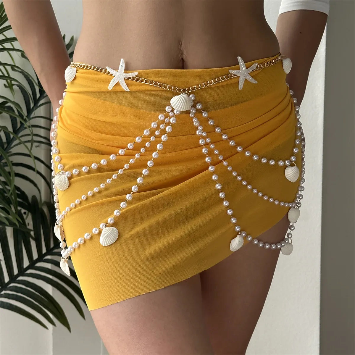 Chaine de Corps Perle Coquillages