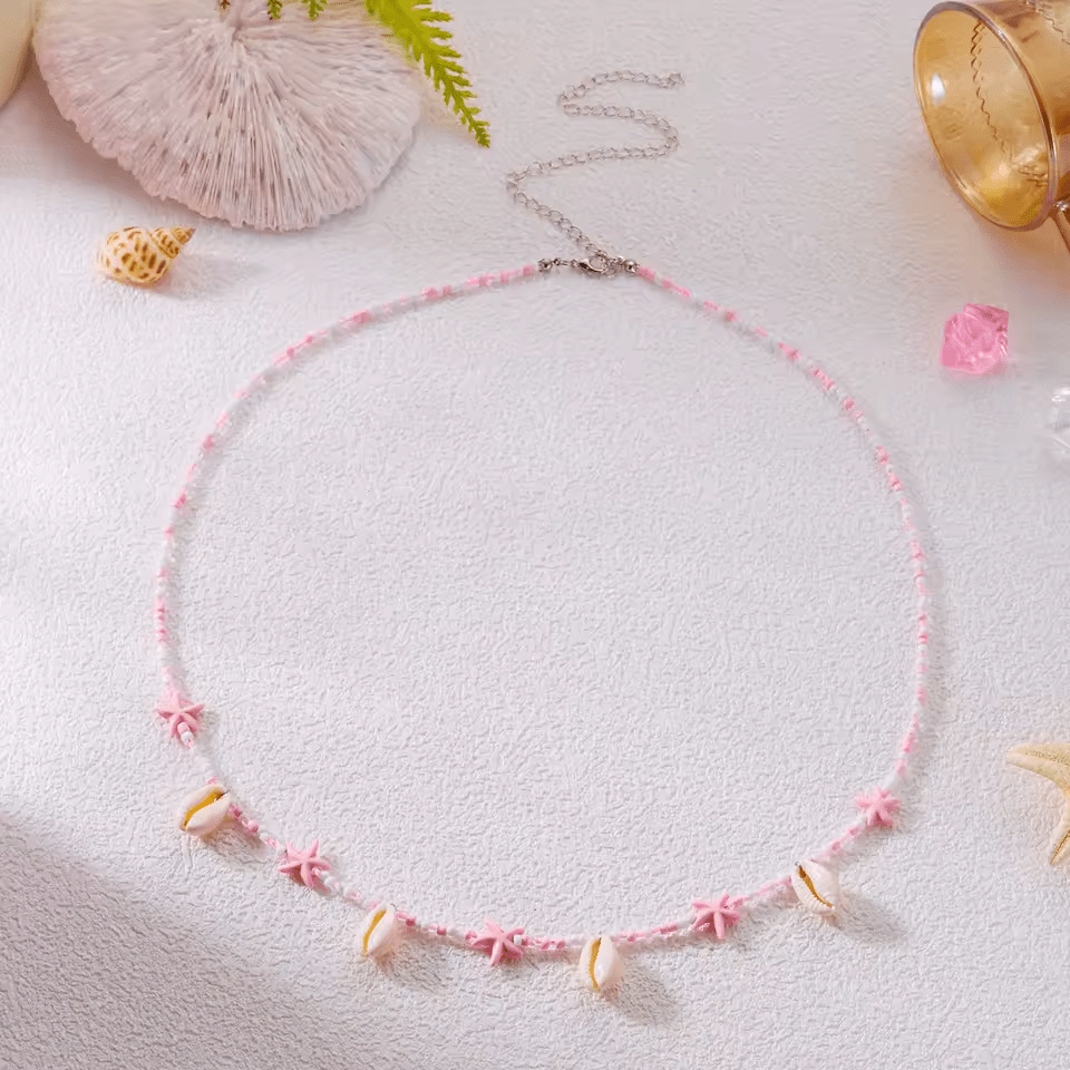 Chaine de Hanches Perles Coquillages