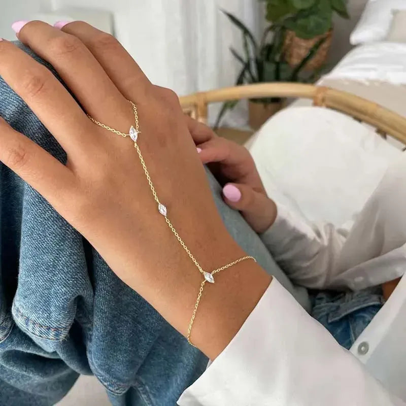 Chaine de Main Cristaux