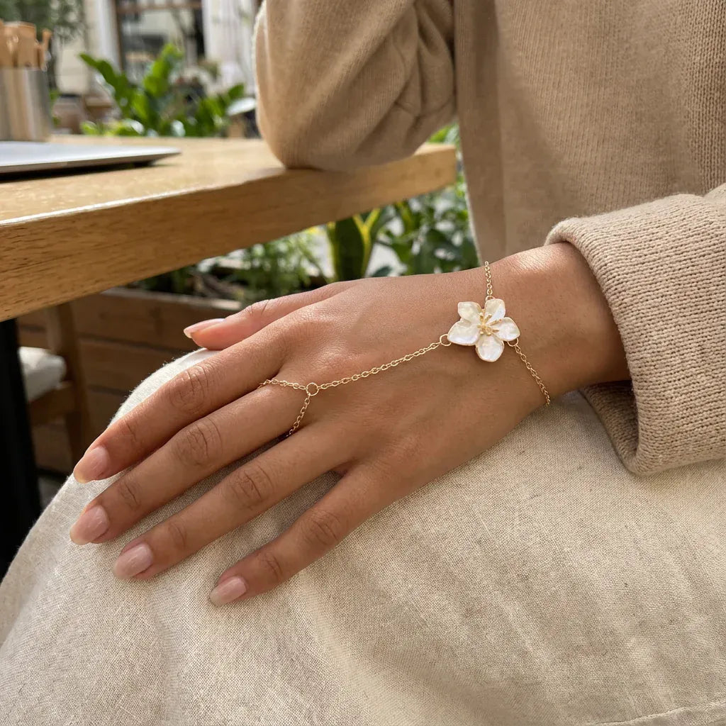 Chaine de Main Fleur