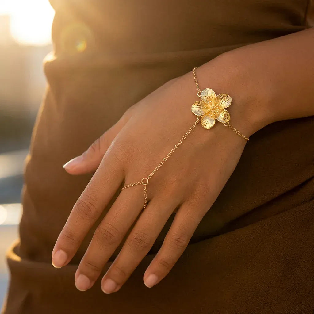 Chaine de Main Fleur