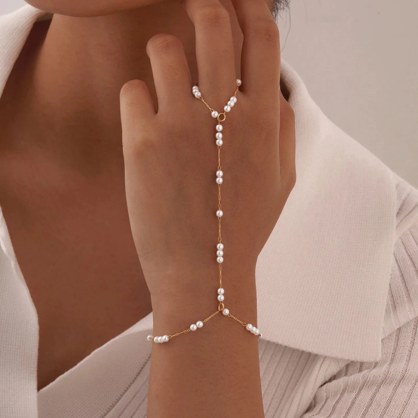 Chaine de Mains Perle