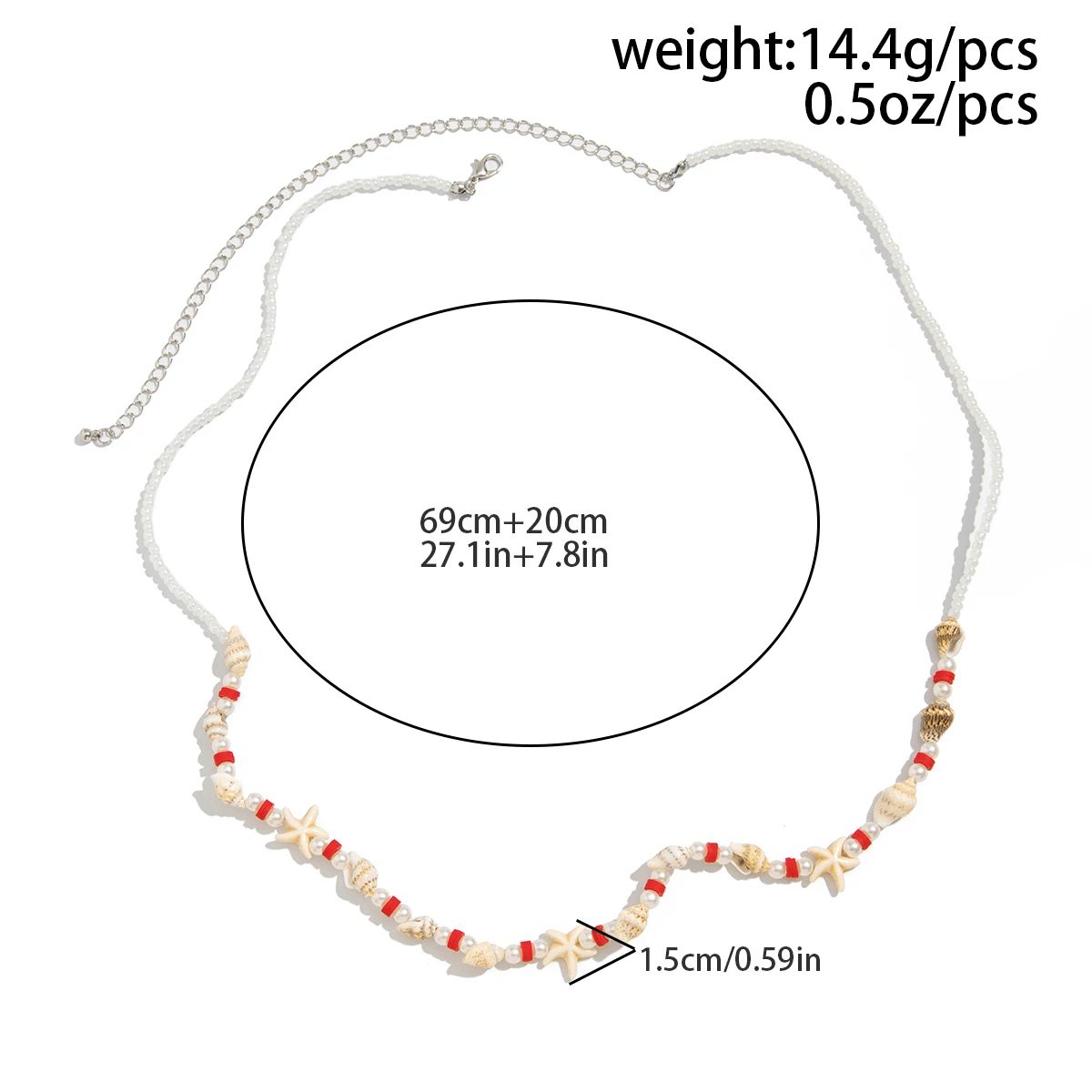 Chaine de Taille Perles