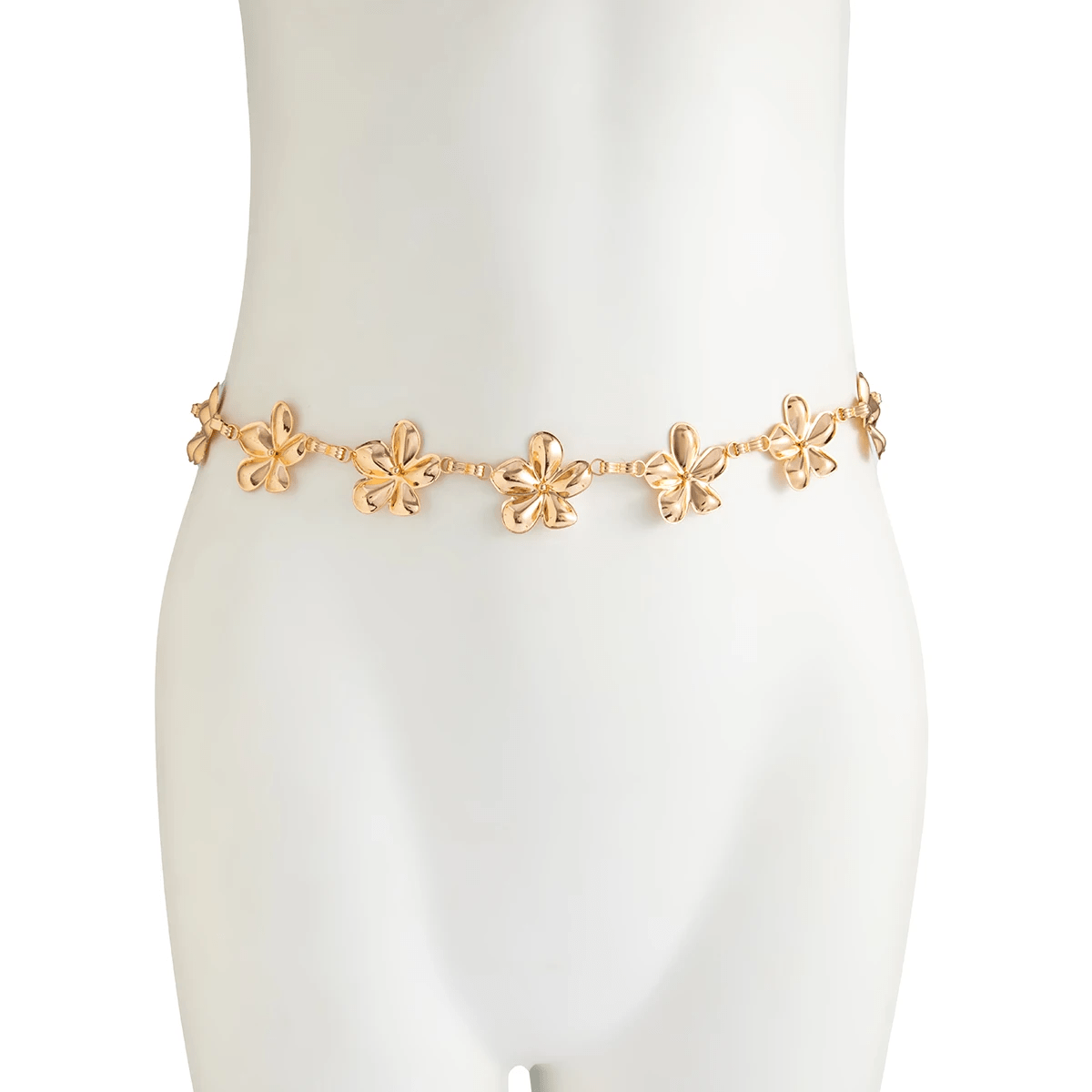 Chaine de Ventre Fleurs Or