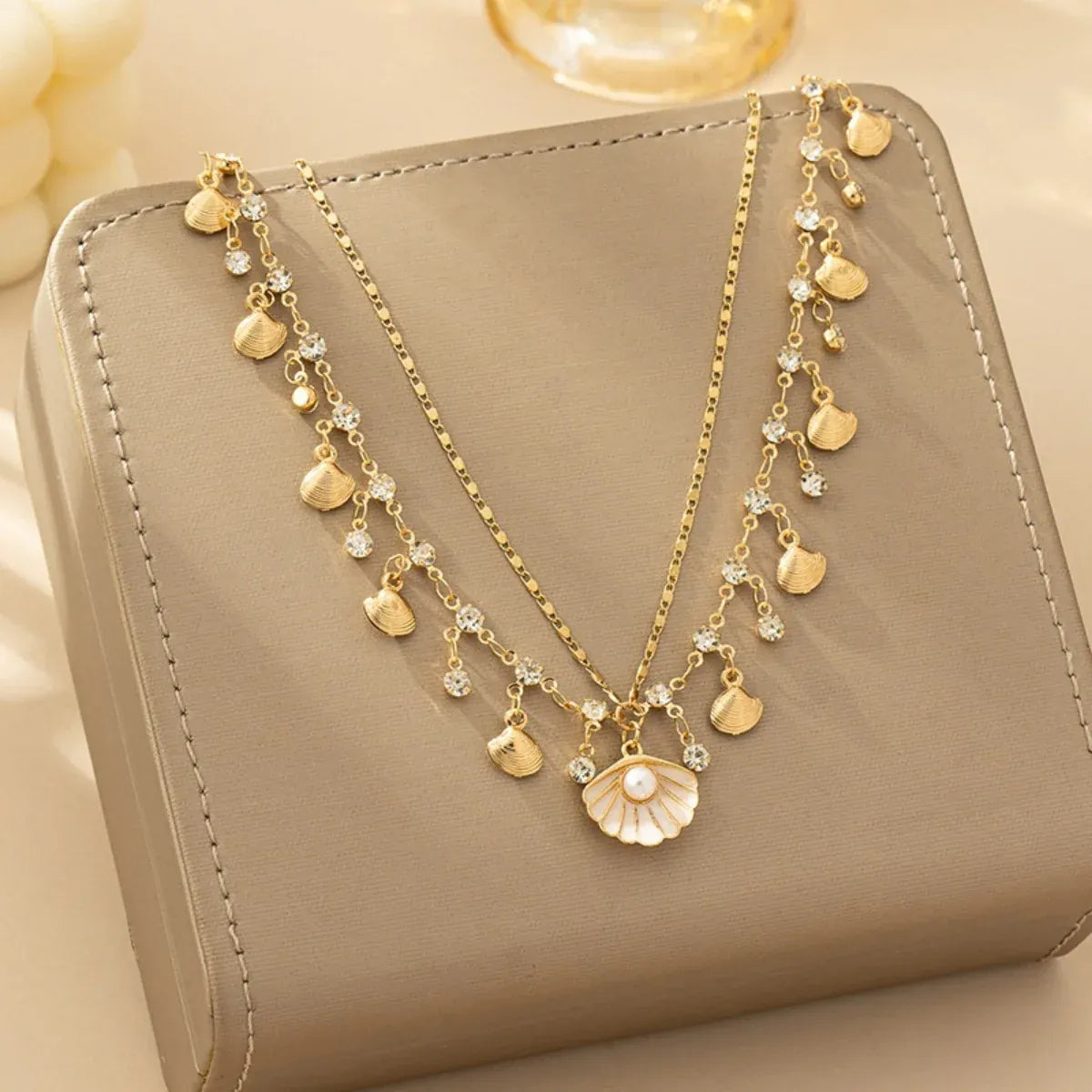 Chaine de Ventre Or Coquillage