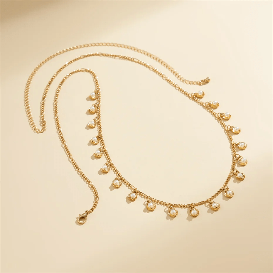 Chaine de Ventre Petits Coquillages