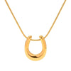 Chaine Dorée Pendentif U