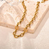 Chaine en Acier Inoxydable Or