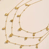 Chaine Grain de Café Or