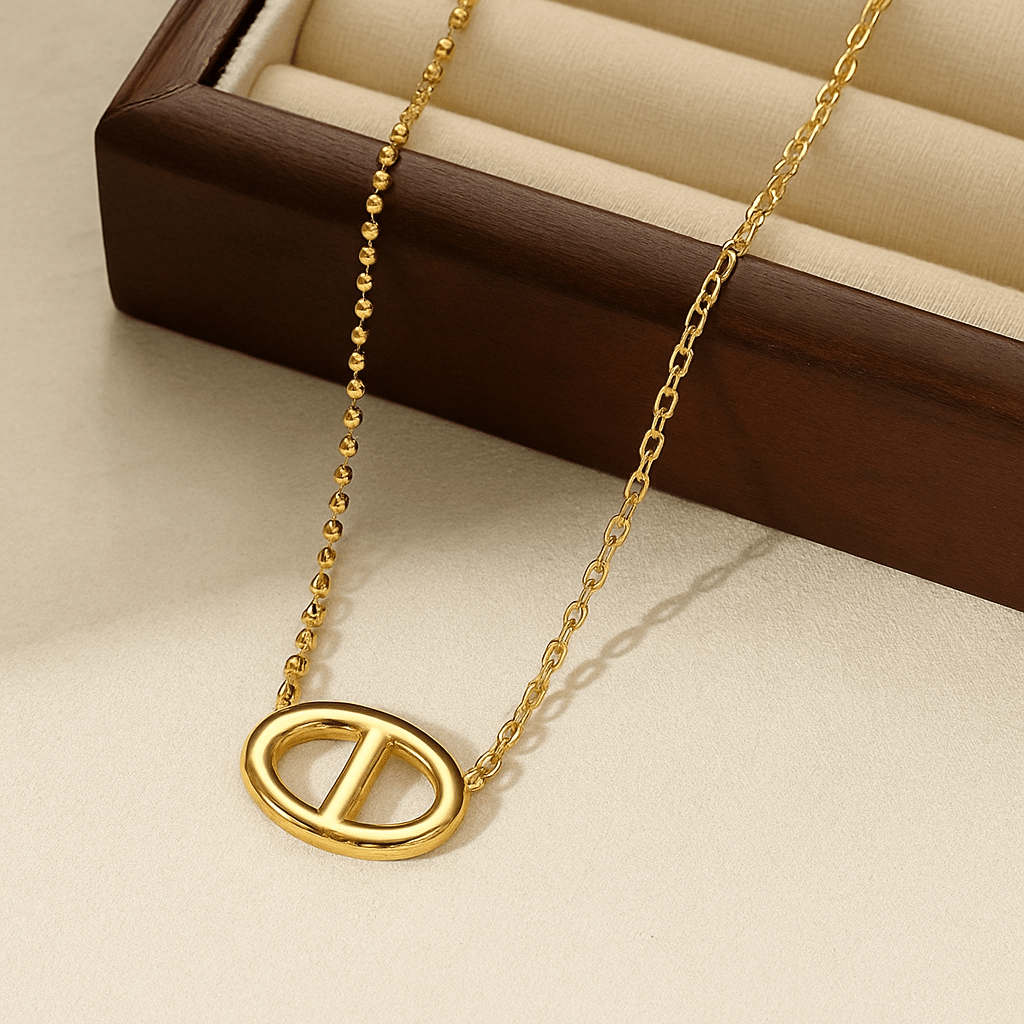 Chaine Graine de Café Acier Inoxydable