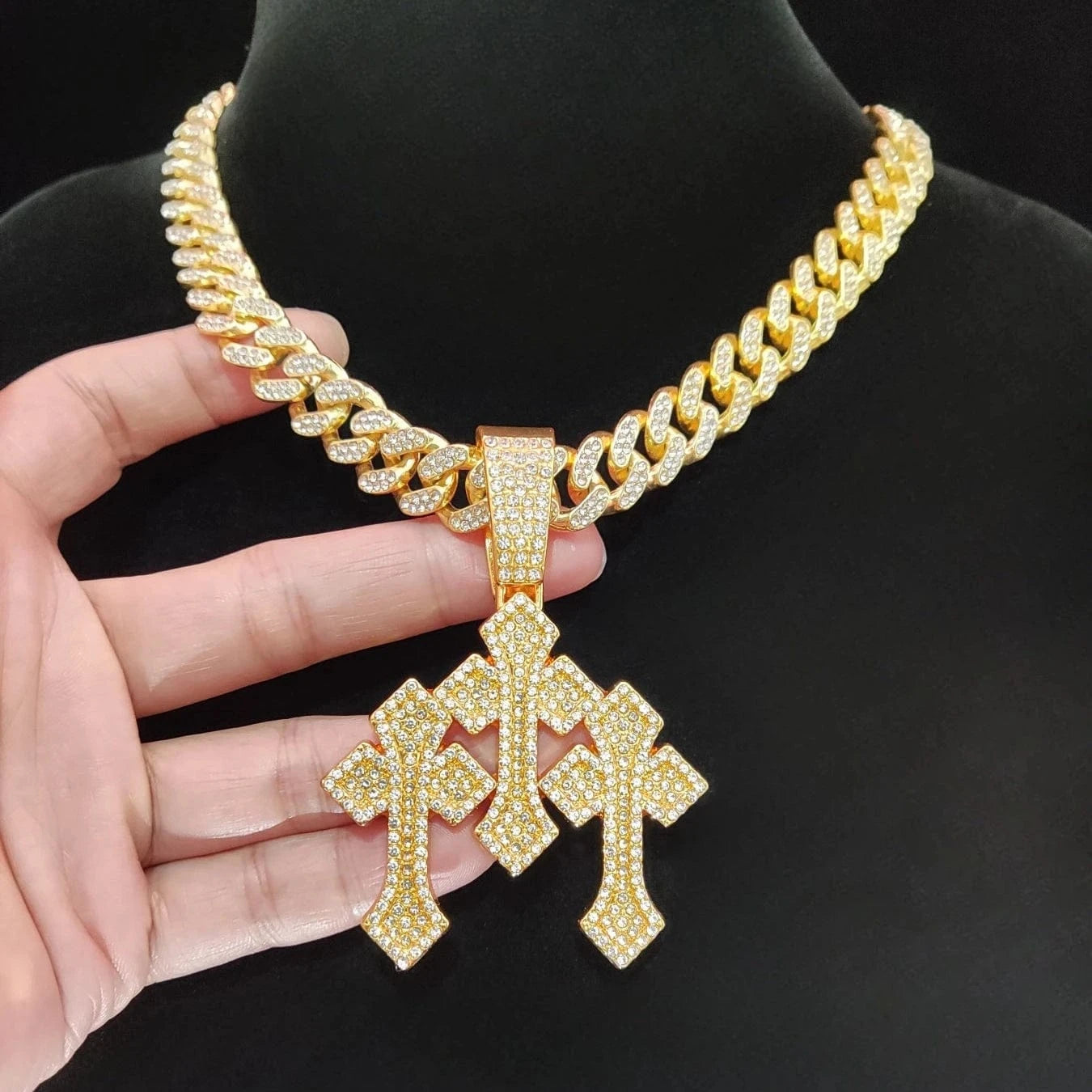 Chaine Hip Hop Croix