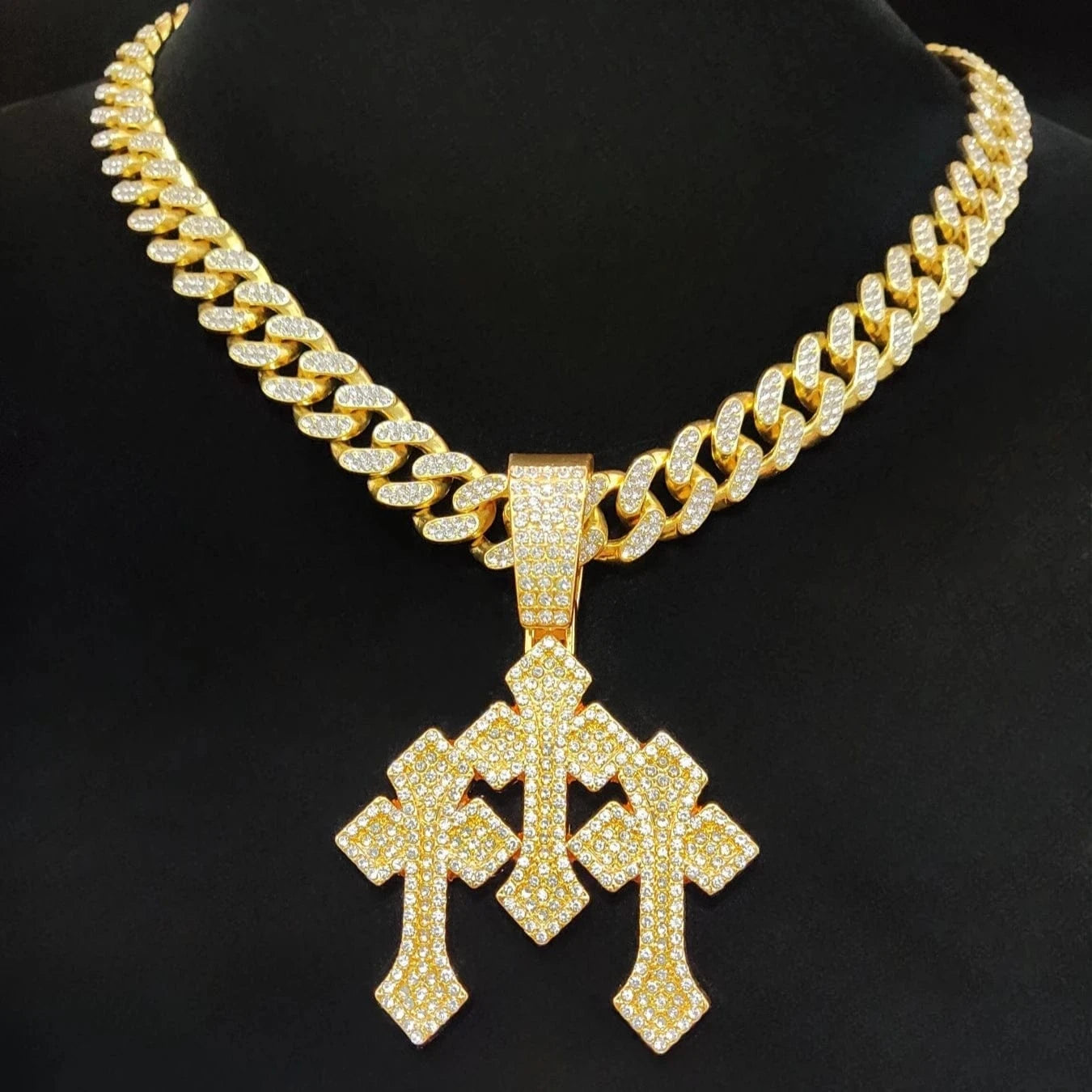 Chaine Hip Hop Croix