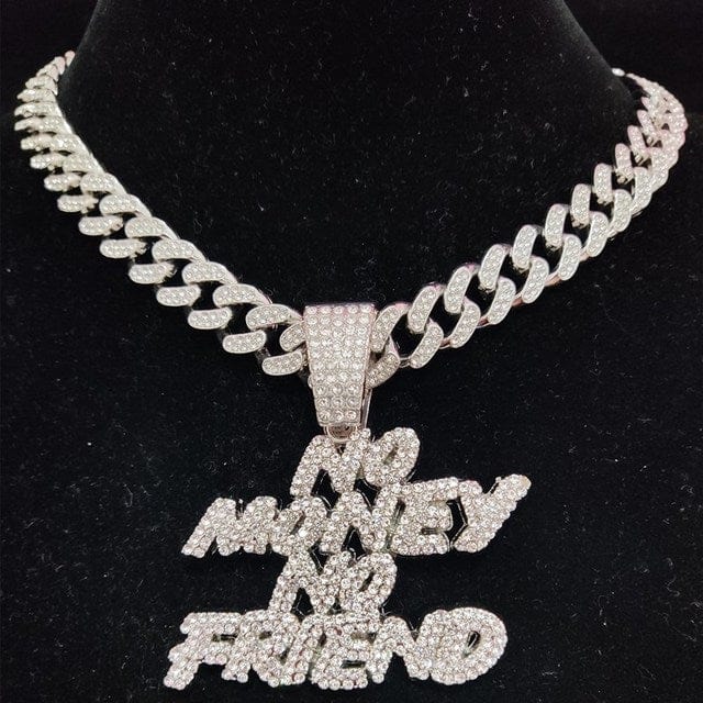Chaine hip hop no money no friend