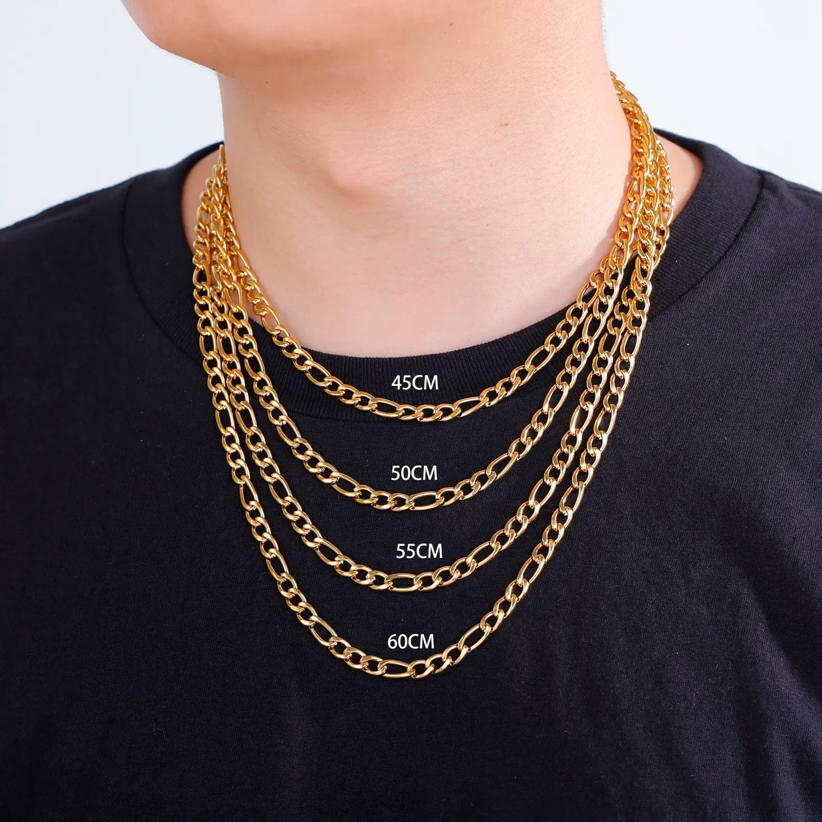 Chaine Or Homme Maille Figaro