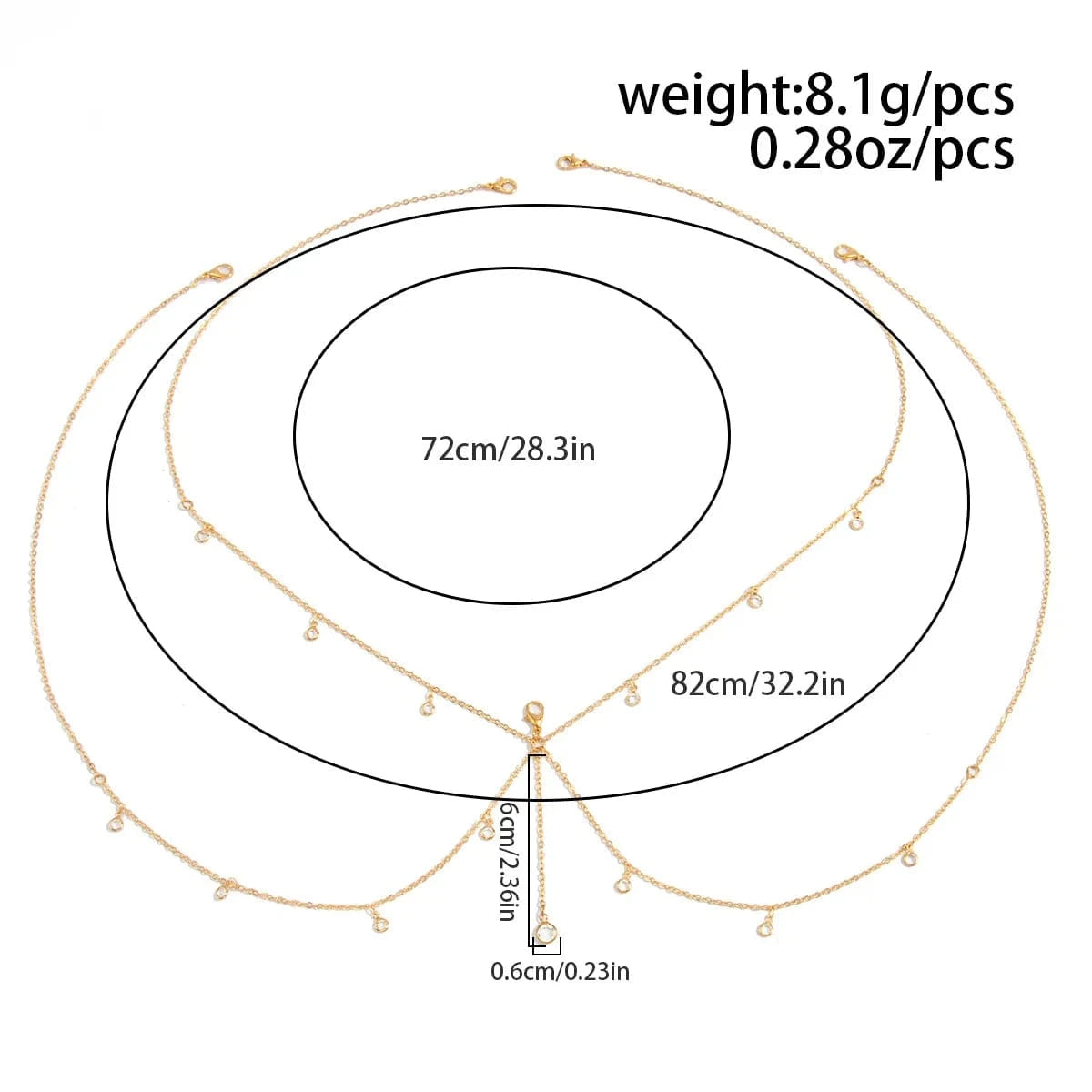 Chaine pour Poitrine