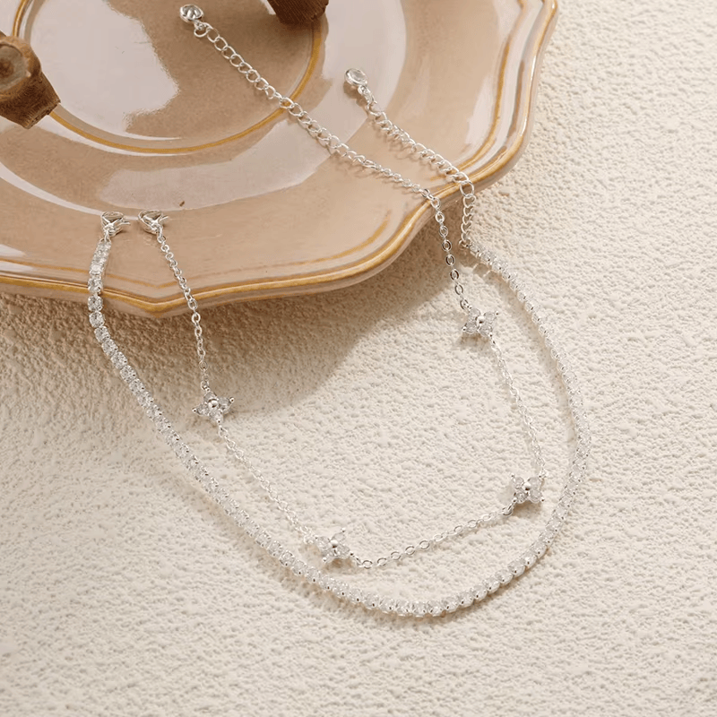 Clover Ankle Bracelet