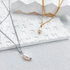 Collier Acier Inoxydable Perle