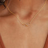 Collier Anneaux Entrelacés