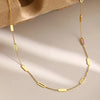 Collier avec Rectangle