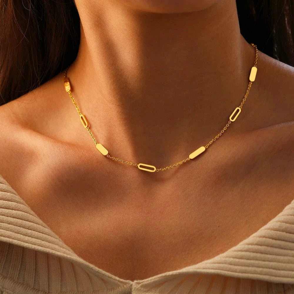 Collier avec Rectangle