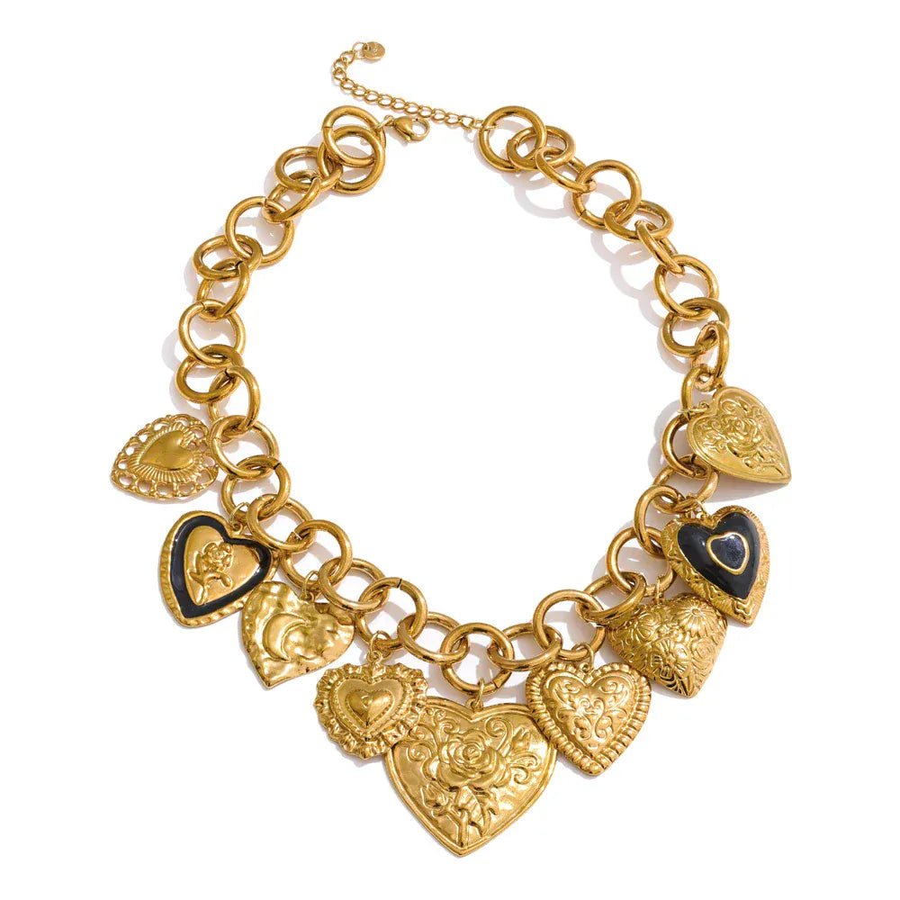 Collier Breloque Coeur