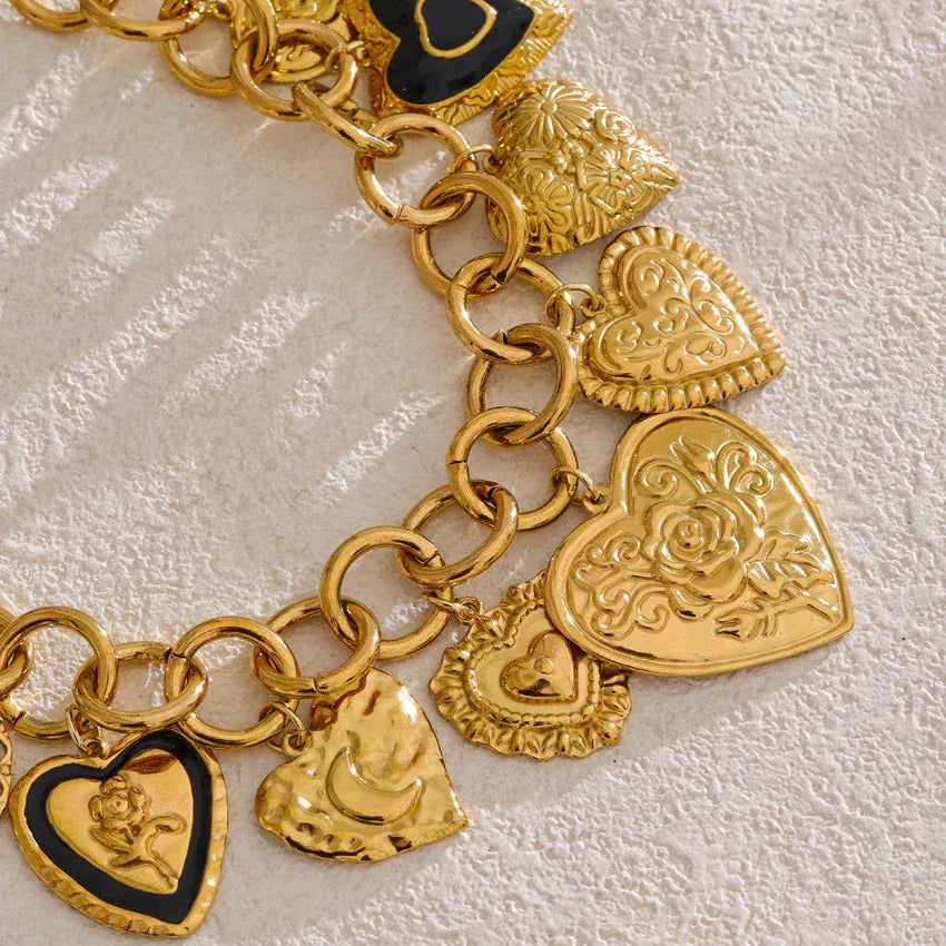 Collier Breloque Coeur