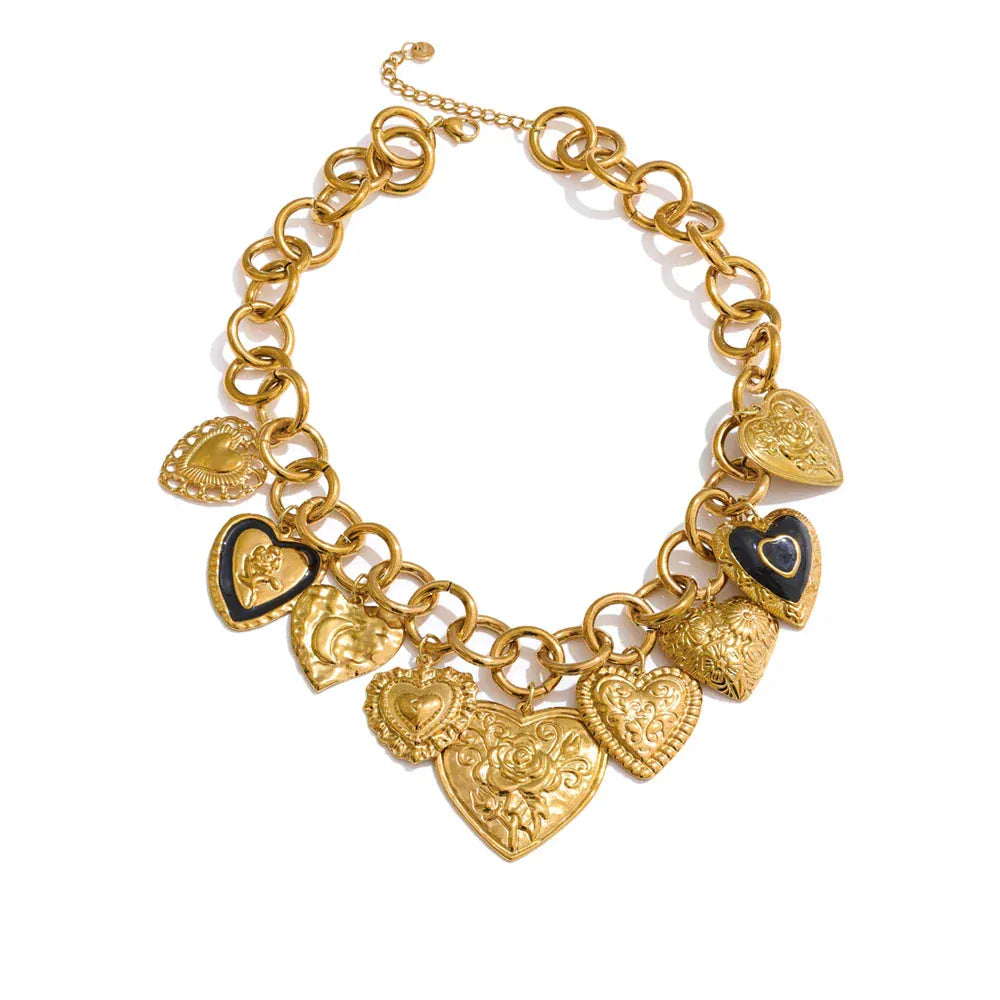 Collier Breloque Coeur