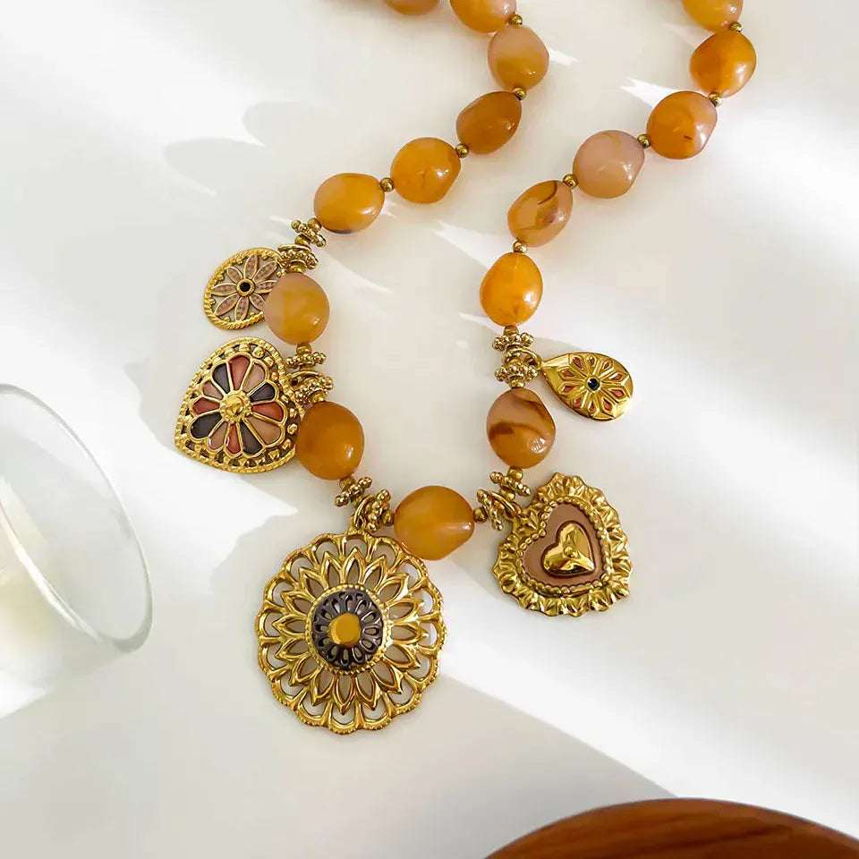 Collier Breloque Vintage