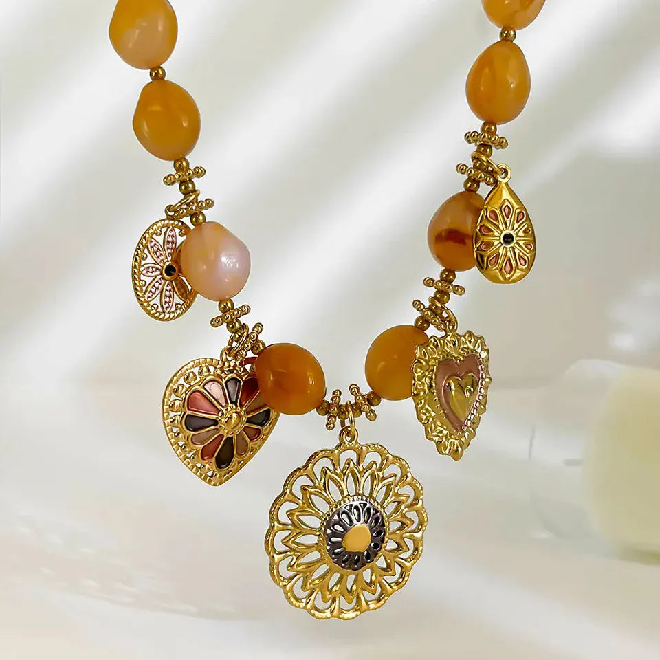 Collier Breloque Vintage